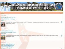 Tablet Screenshot of bandiklat.sulutprov.go.id